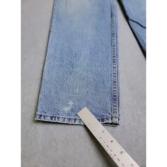 Vintage Levis 550 Jeans Mens 38 36x31 Baggy Taper High Distressed USA Workwear - Picture 6 of 16
